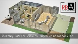 Rancang Bangun Arsitek desain 3d